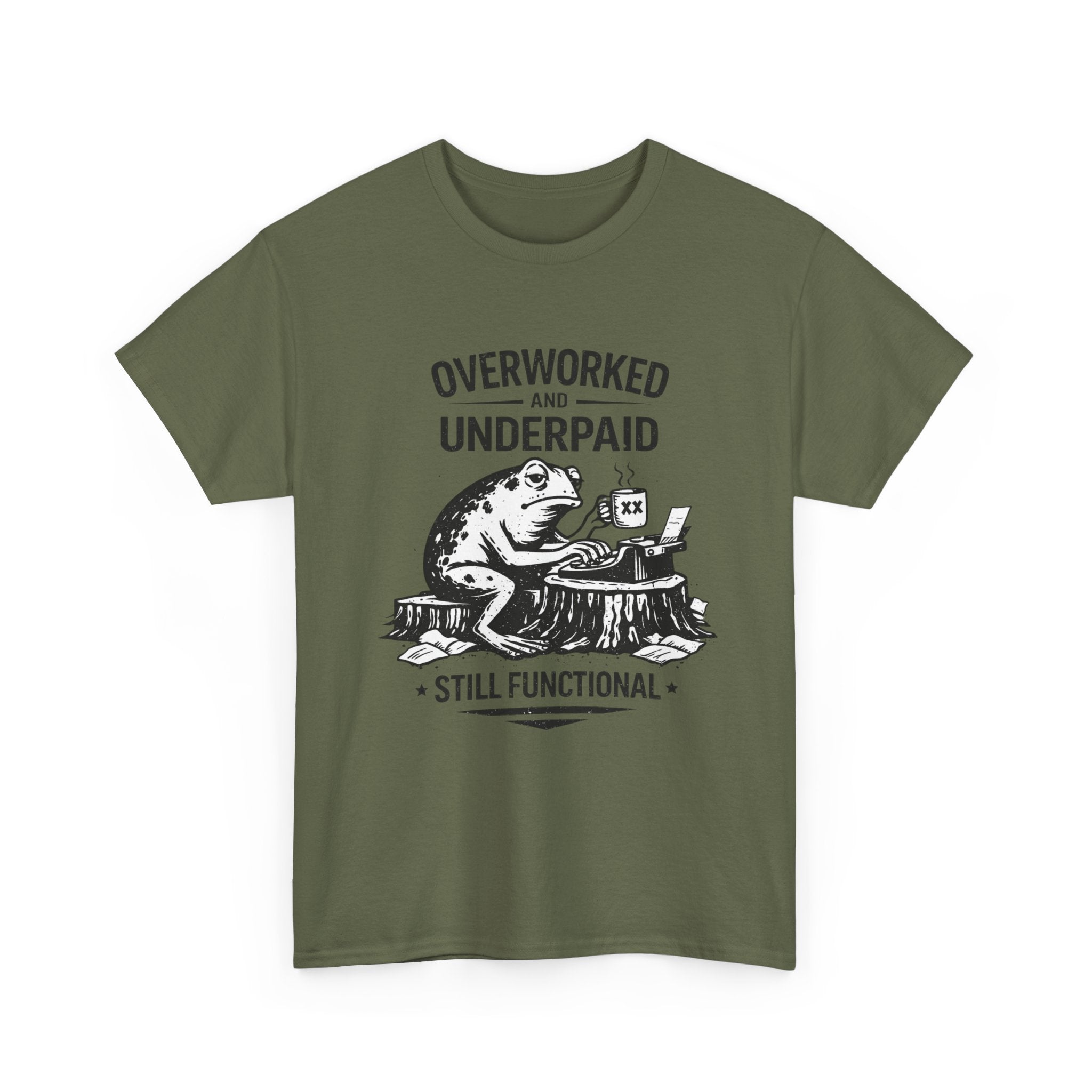 Overwork and Underpaid Tee